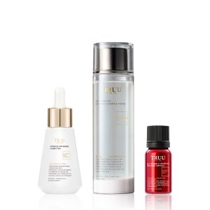 【美白3劍客】美白調理平衡露+褪黑美白精華升級版＋24.5強效左型C美白安瓶 (複製) (複製)